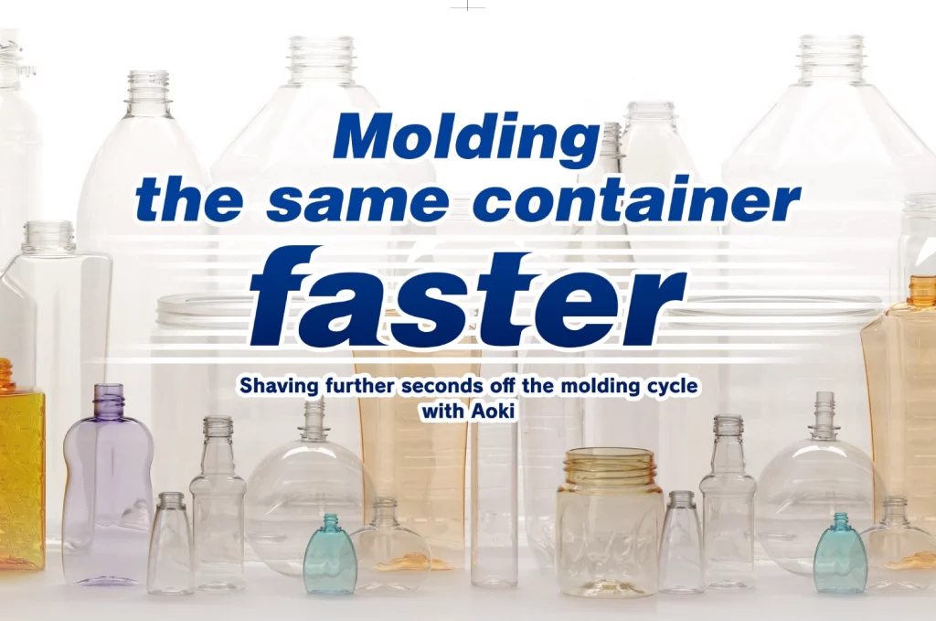 moldeo de envases por ISBM de alta velocidad
